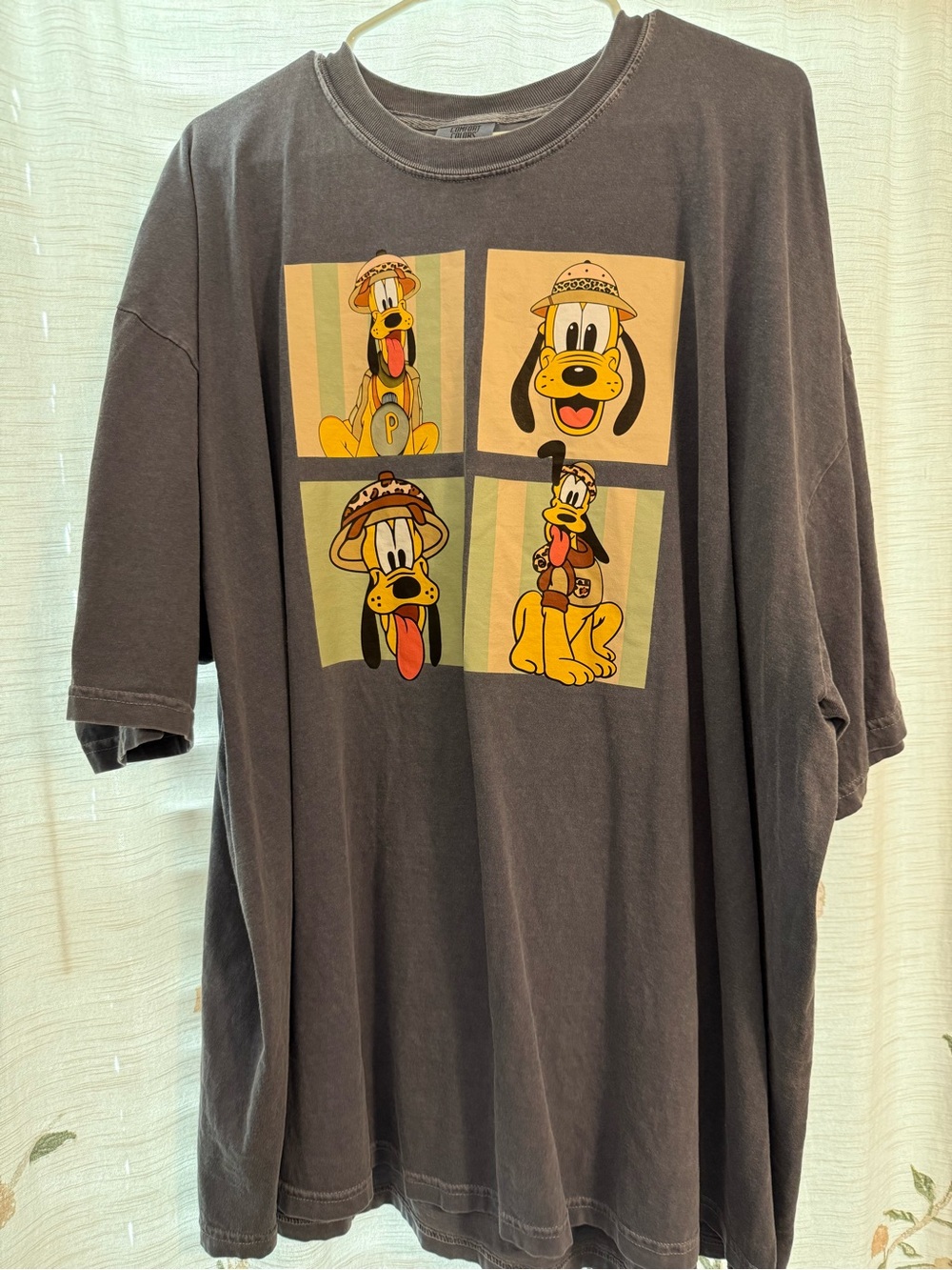 Comfort Colors Heather Charcoal Crewneck Tee
